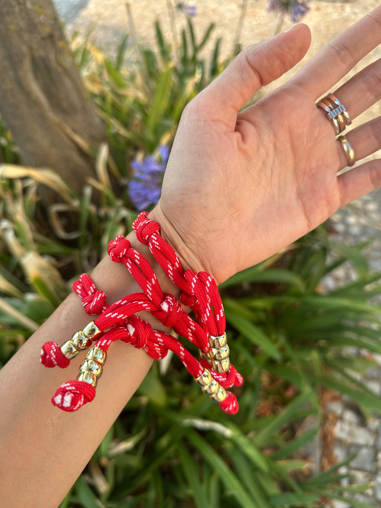 Personalized Initial Cord Bracelet