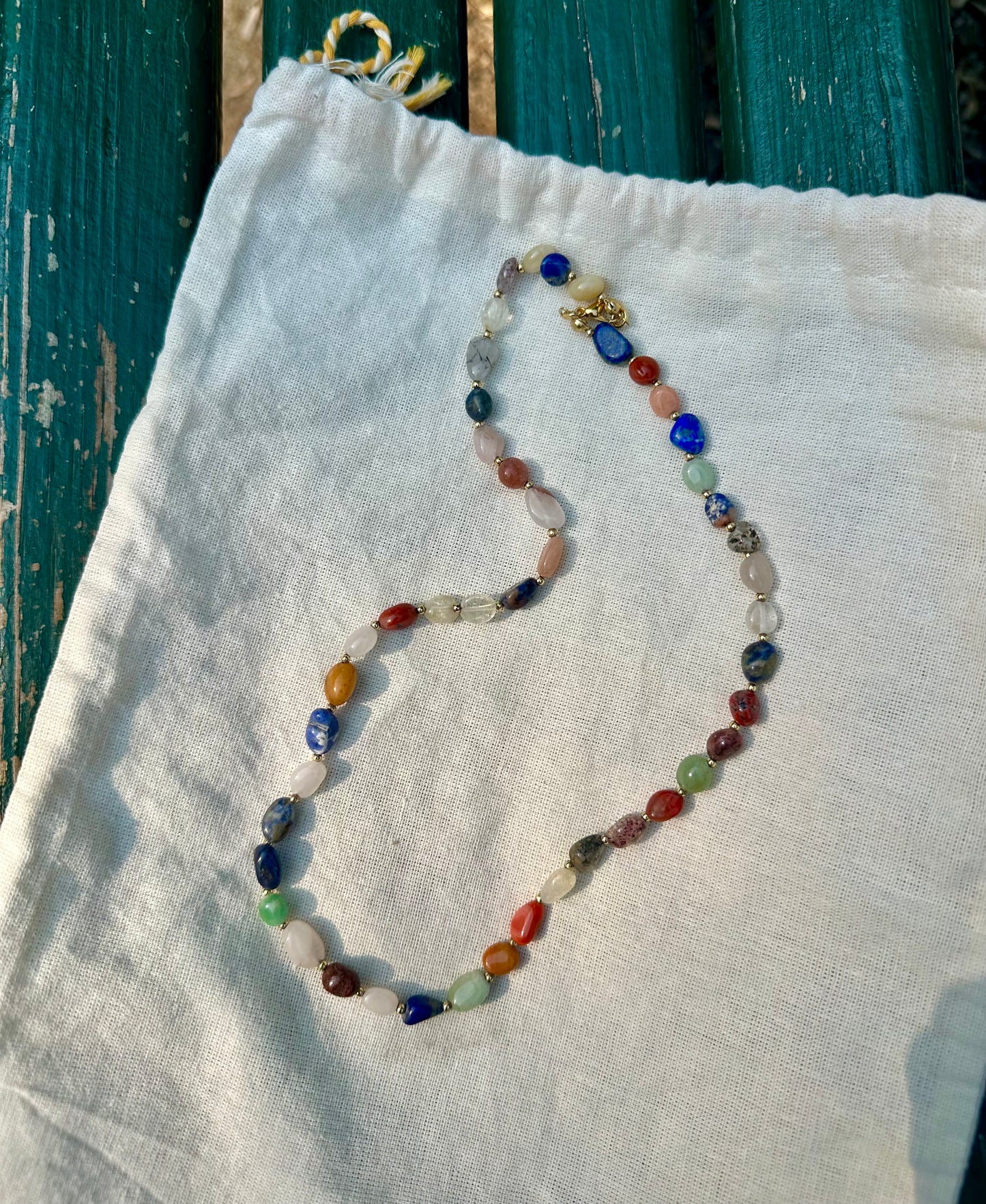 Aura – Chakra Natural Gemstone Necklace