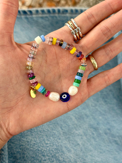 Candy Pop Evil Eye Bracelet