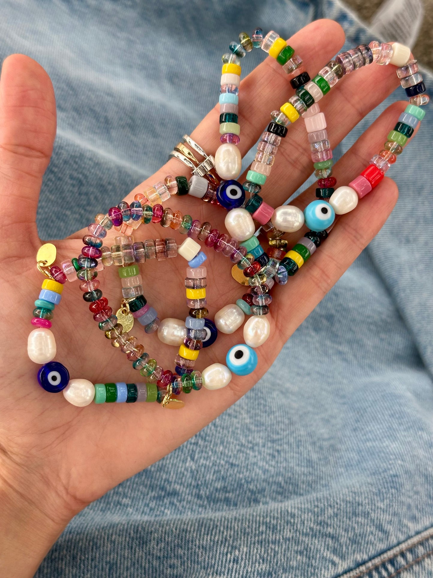 Candy Pop Evil Eye Bracelet