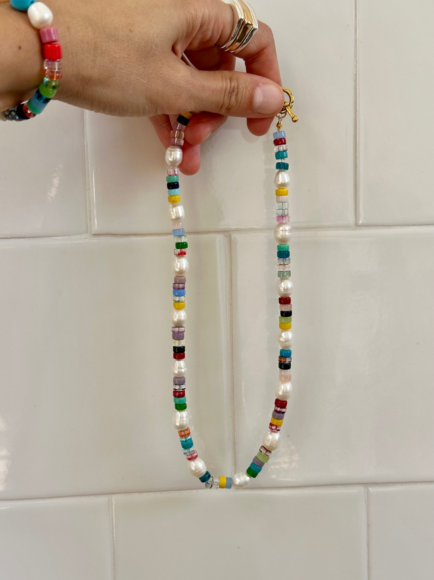 Joy – Limited Edition Pearl & Beaded Necklace