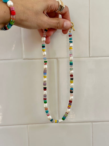 Joy – Limited Edition Pearl & Beaded Necklace