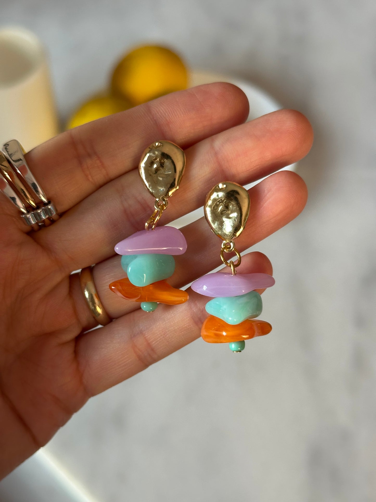 Sol Limoncello Earrings