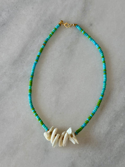 Zest – Mother of Pearl Beaded Necklace